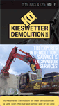 Mobile Screenshot of kieswetterdemo.com